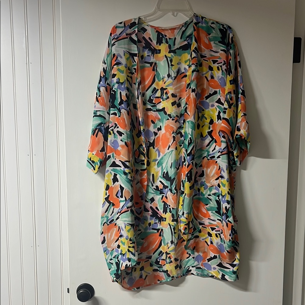 Floral Multicolor Kimono